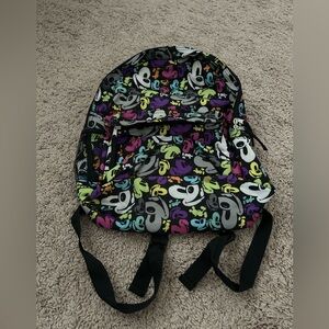 Walt Disney World Colorful Graphic Mickey Backpack